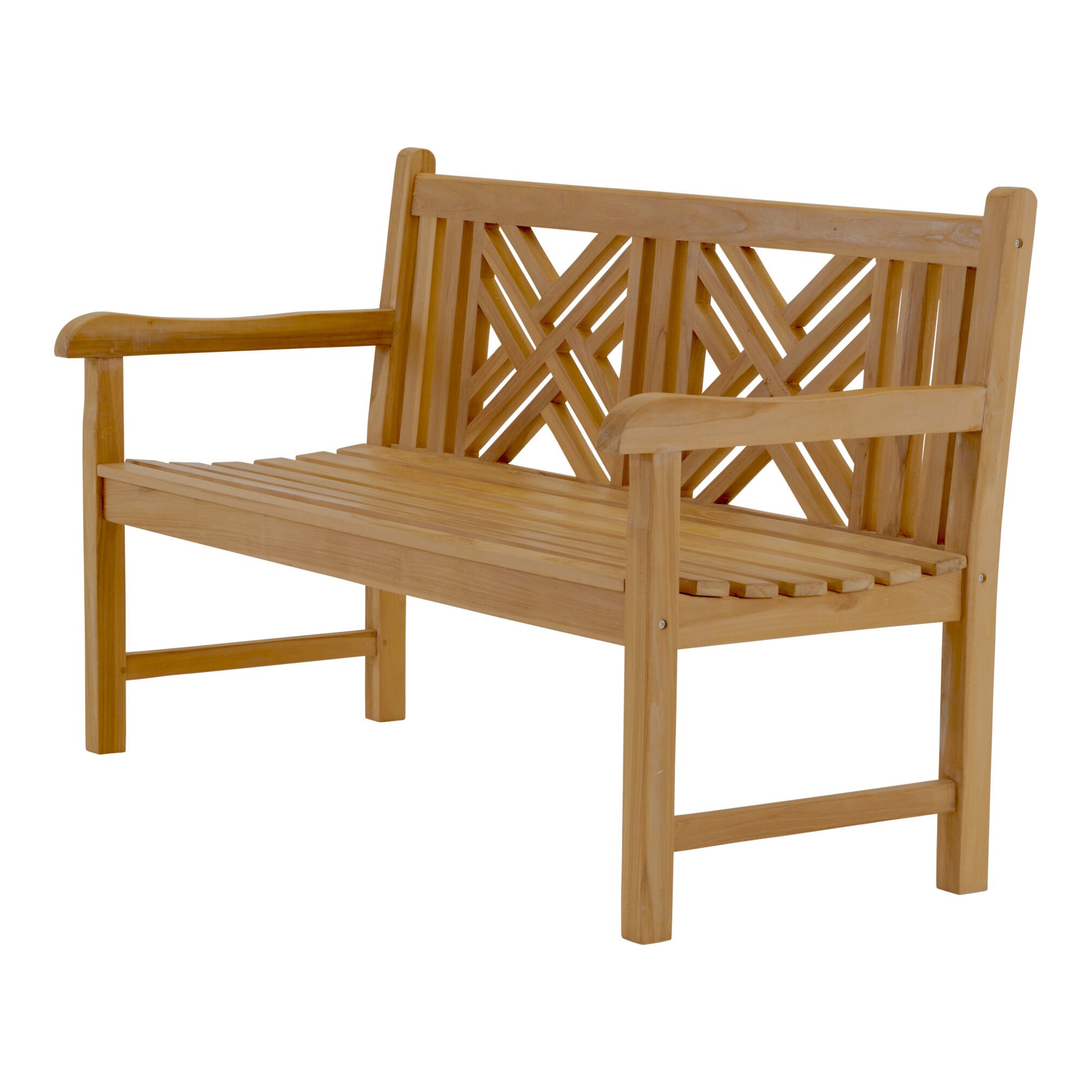 Lesli Living Teak - Tuinbank - Teak - 92x64x150 cm Lesli Living Teak - Tuinbank - Teak - 92x64x150 cm