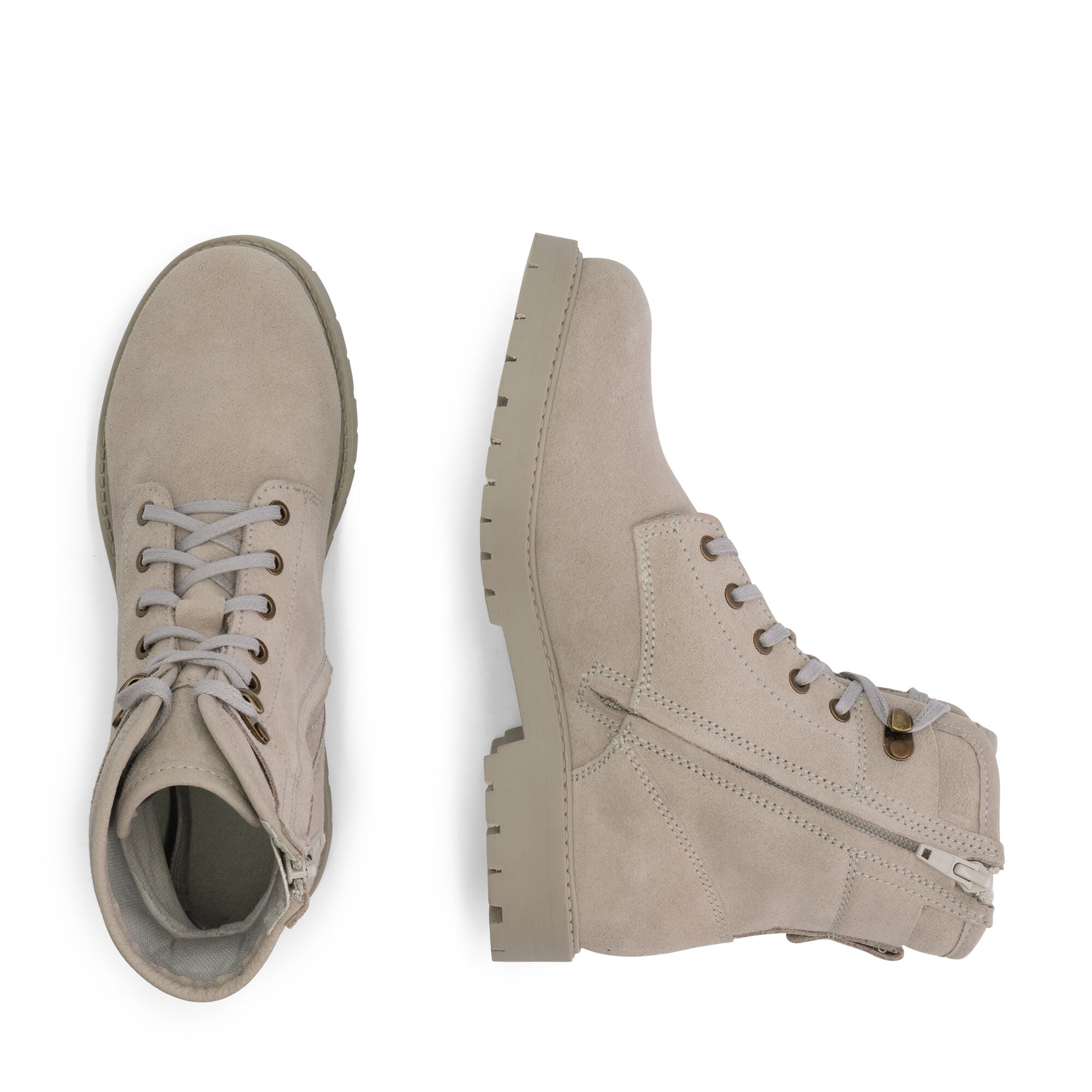 Travelin Blegna - Veterschoenen - Grijs - 41