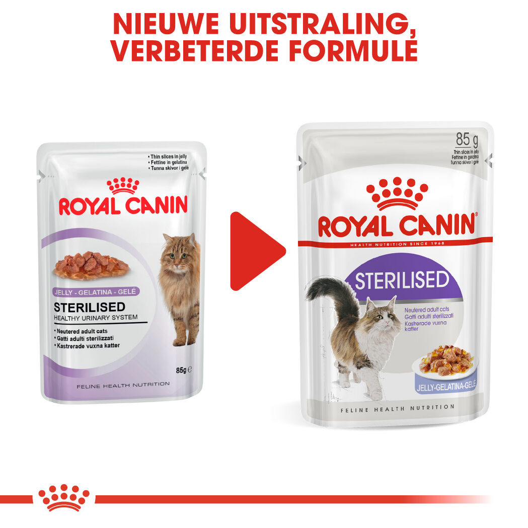 Royal Canin Sterilised Pouch - Kattenvoer - 1020 Gram