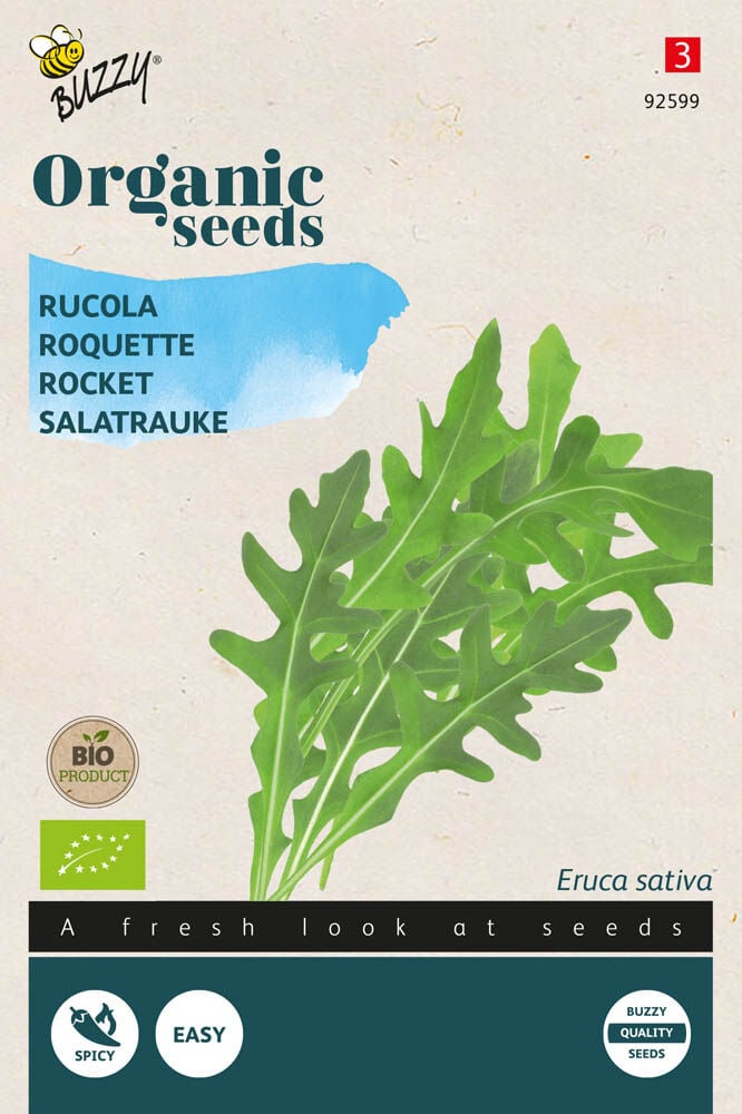 Buzzy Rucola Eruca sativa gewone - Sla