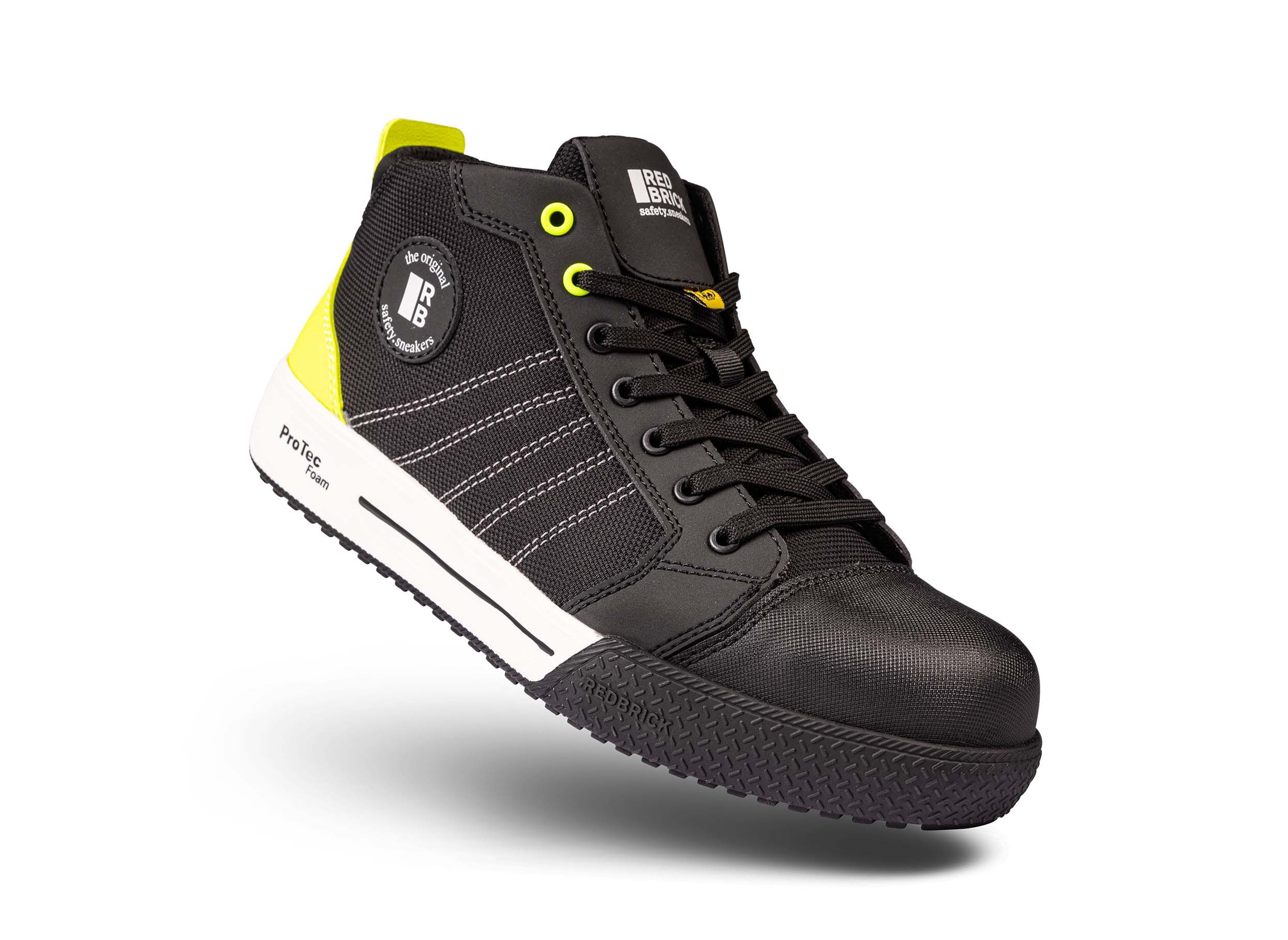 Redbrick Runner Hoog - Werkschoenen - Zwart - 41