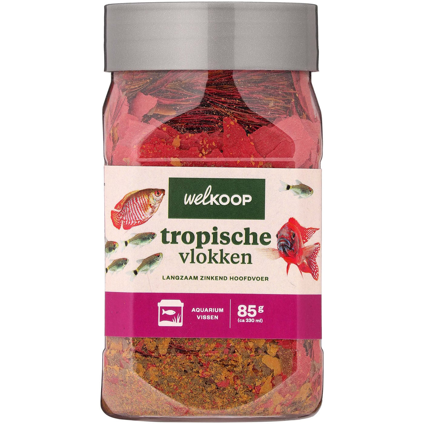Welkoop Tropische Vlokken - Aquariumvissenvoer Welkoop Tropische Vlokken - Aquariumvissenvoer