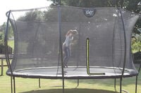EXIT Silhouette - Trampoline - Limegroen - 366 cm