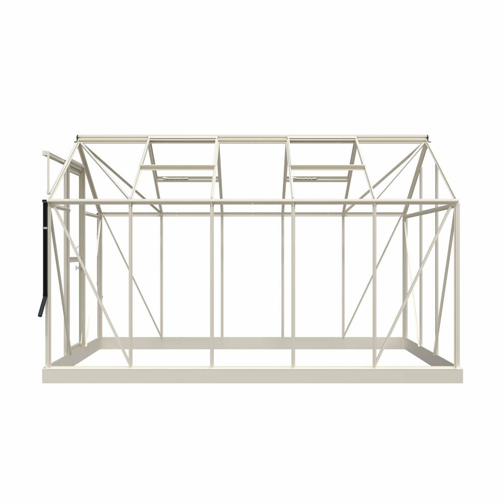 Royal Well Mary III - Tuinkas - Wit - 241x212x360 cm - Veiligheidsglas