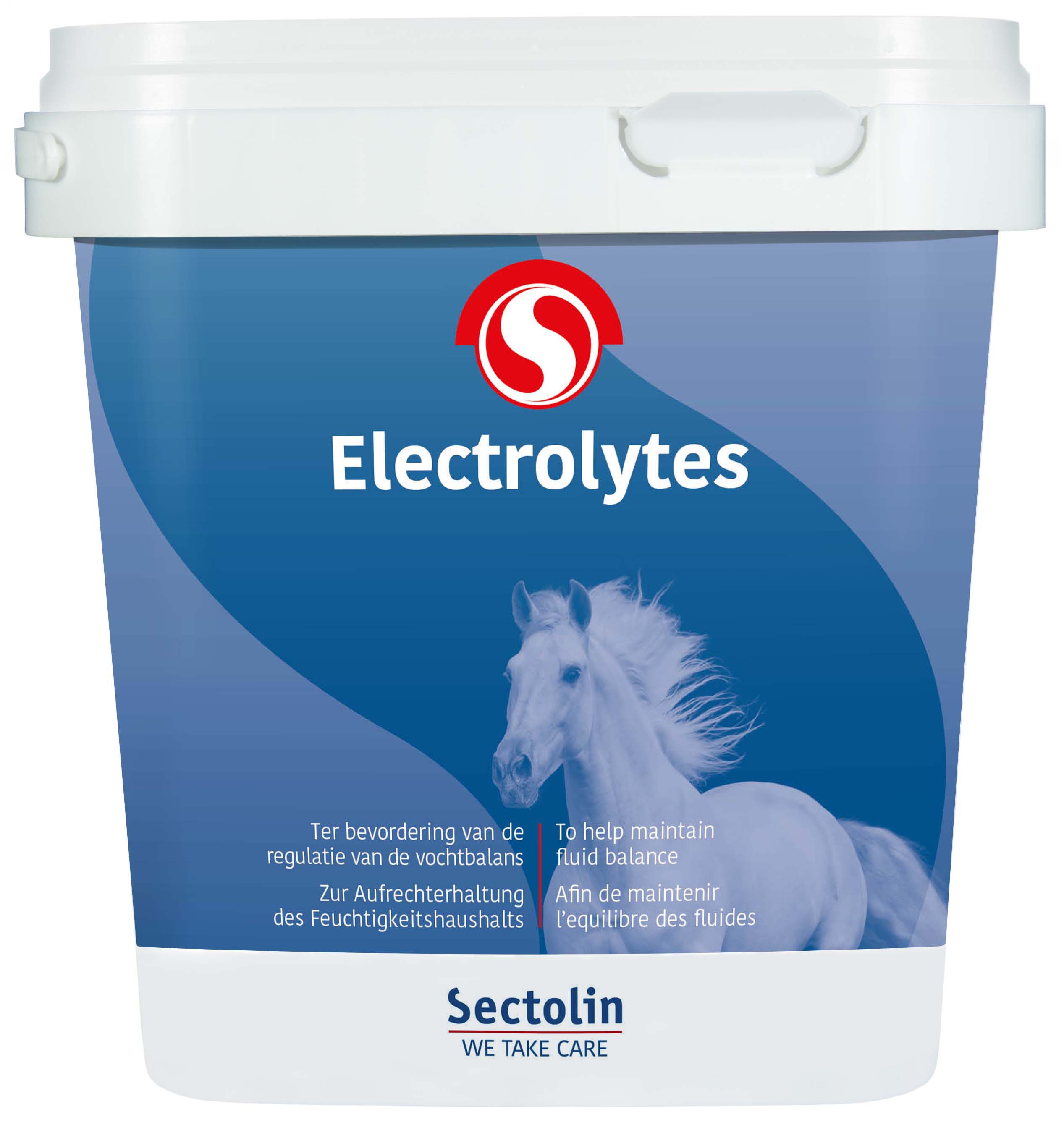 Sectolin Electrolyte Poeder - Vochtbalans supplement Paard - 1 Kilogram - Emmer Sectolin Electrolyte Poeder - Vochtbalans supplement Paard - 1 Kilogram - Emmer