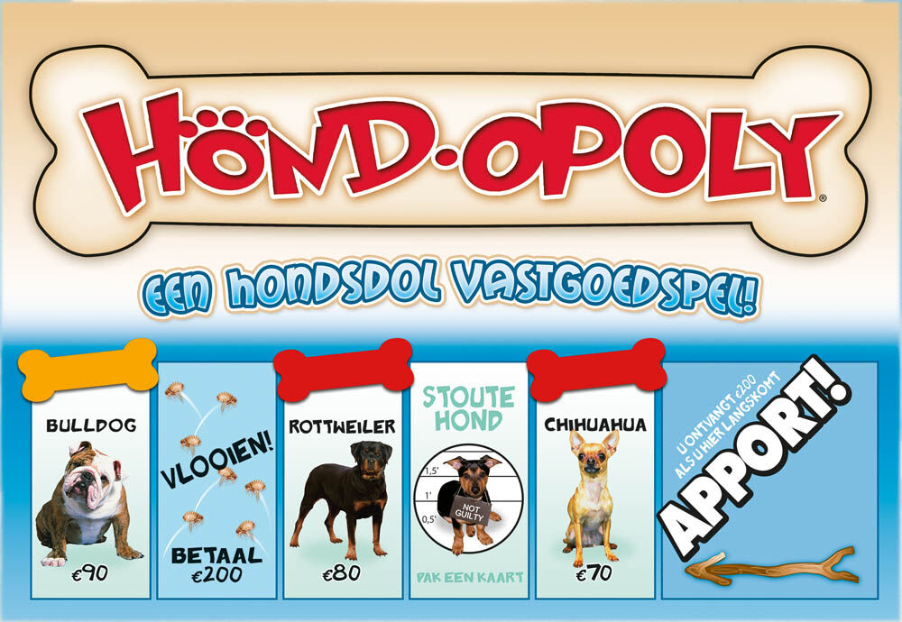 Late For The Sky Hond  Opoly - Bordspel