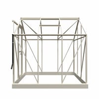 Royal Well Mary I - Tuinkas - Wit - 241x212x222 cm - Veiligheidsglas