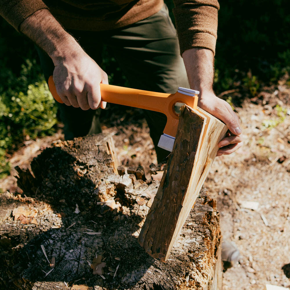 Fiskars X13 - Vrijetijdsbijl - Zwart, Oranje
