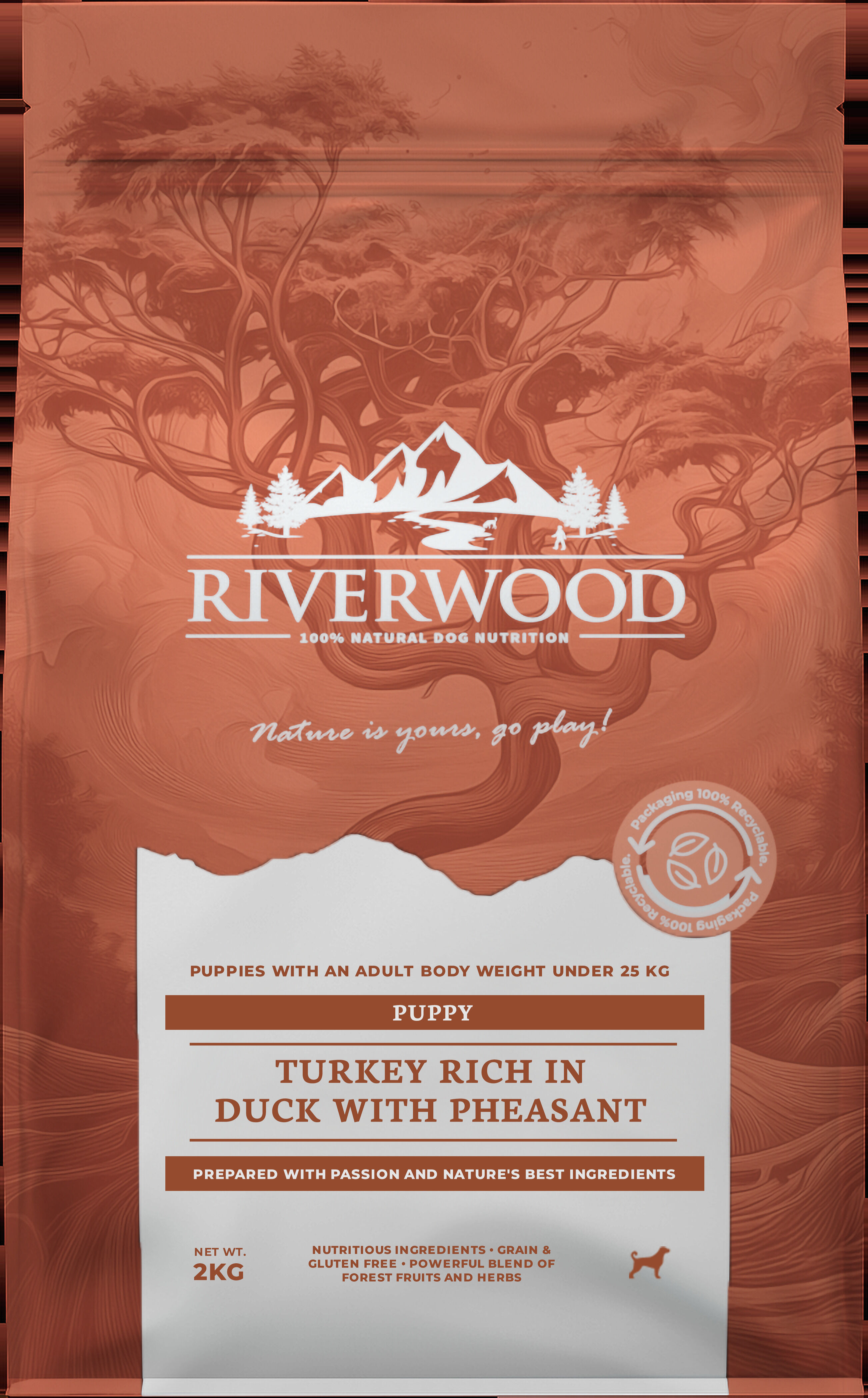 Riverwood Puppy - Hondenvoer - 2 Kilogram