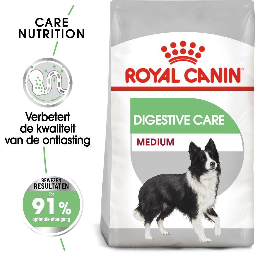 Royal Canin Digestive Care Medium Adult - Hondenvoer - 12 Kilogram - gevogelte