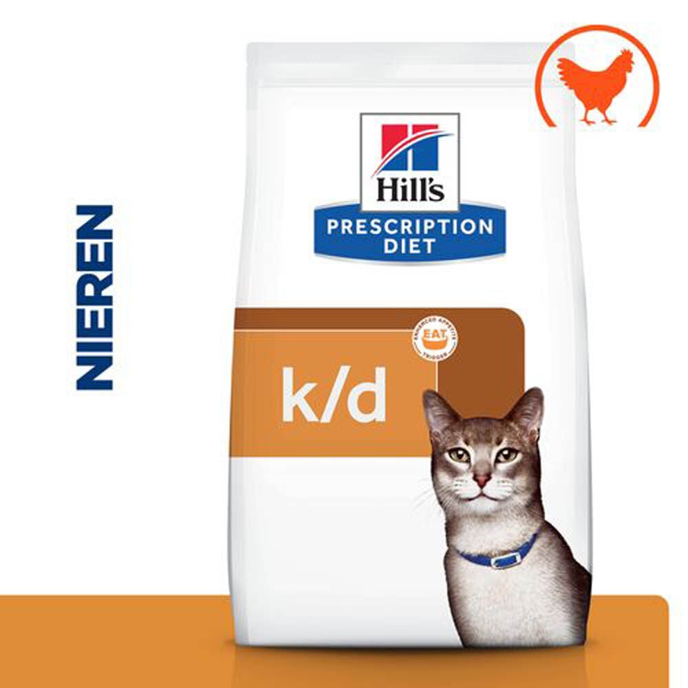 Hill's Prescription Diet Kidney Care k/d - Kattenvoer - 3000 Gram - kip