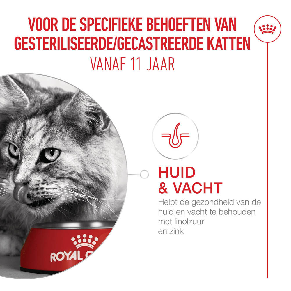 Royal Canin Ageing Steril 11+ - Kattenvoer - 2 Kilogram