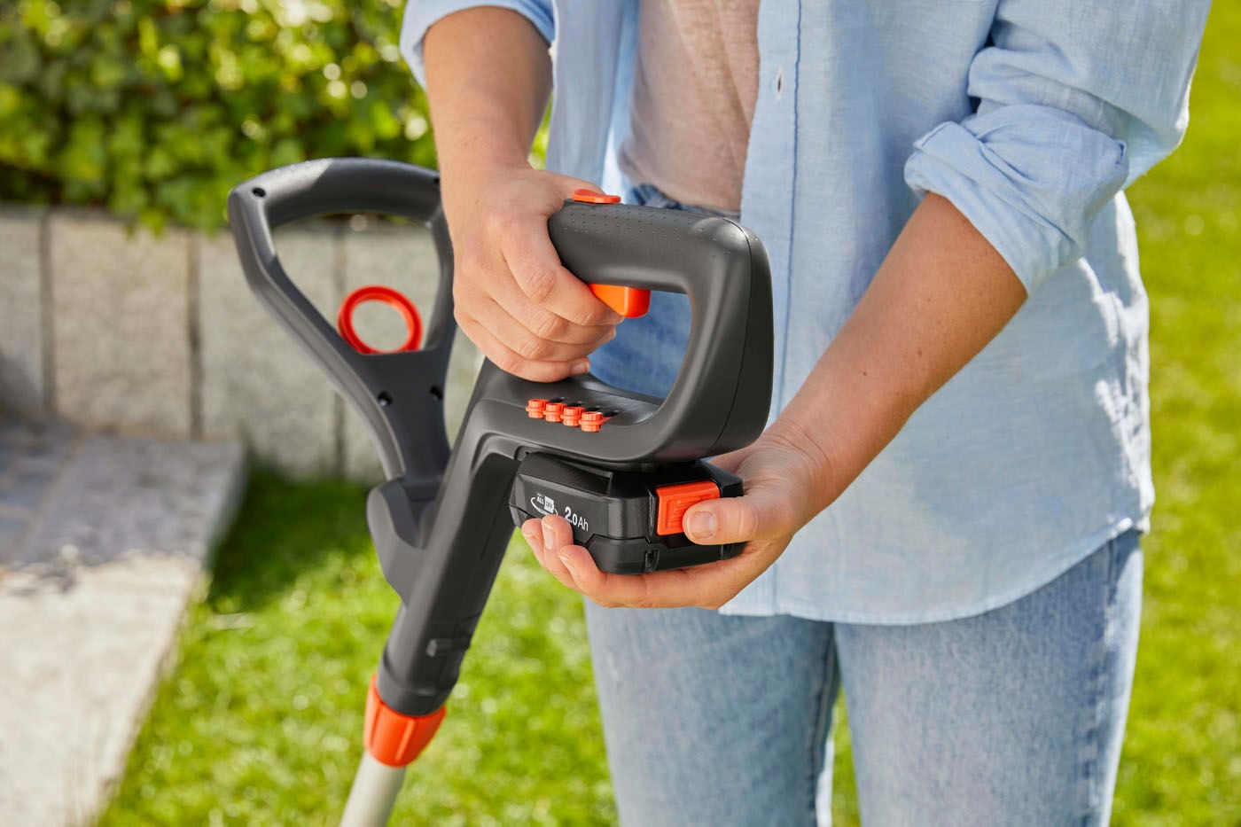 GARDENA EasyCut 23/18V P4A set (incl. accu en later) - Accu-trimmer - 23cm