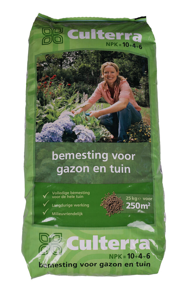 Culterra Meststof - 250 m2 - 25 Kilogram Culterra Meststof - 250 m2 - 25 Kilogram