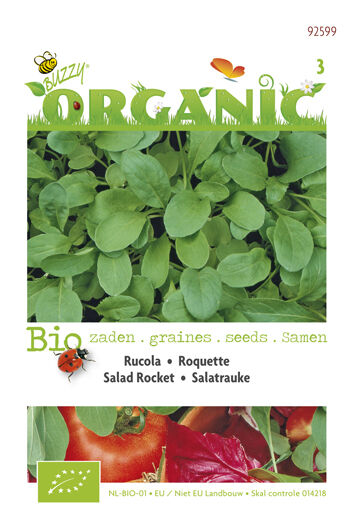 Buzzy Rucola Eruca sativa gewone - Sla