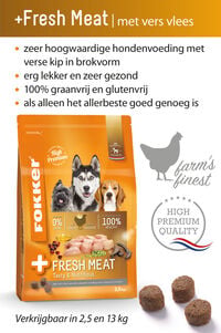 Fokker Premium Fresh Meat - Hondenvoer