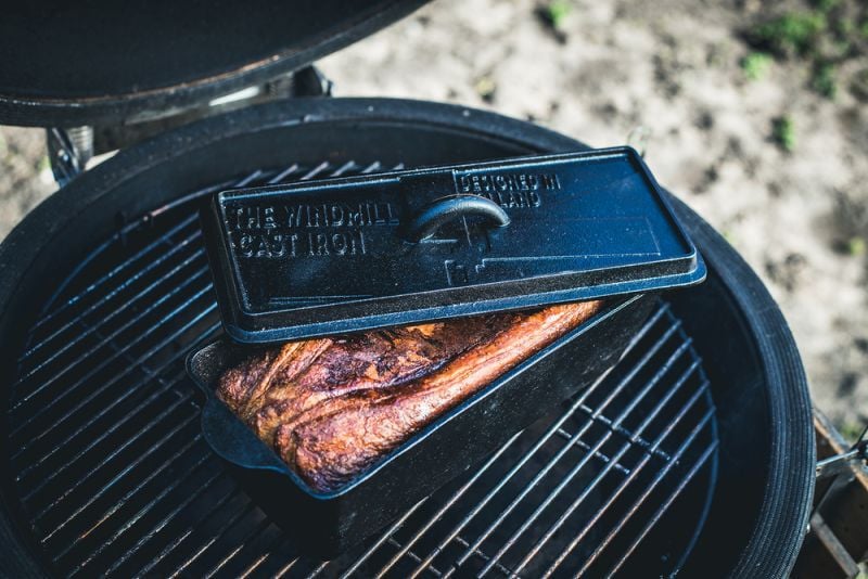 The Windmill Cast Iron Dutch oven - Broodoven - Zwart