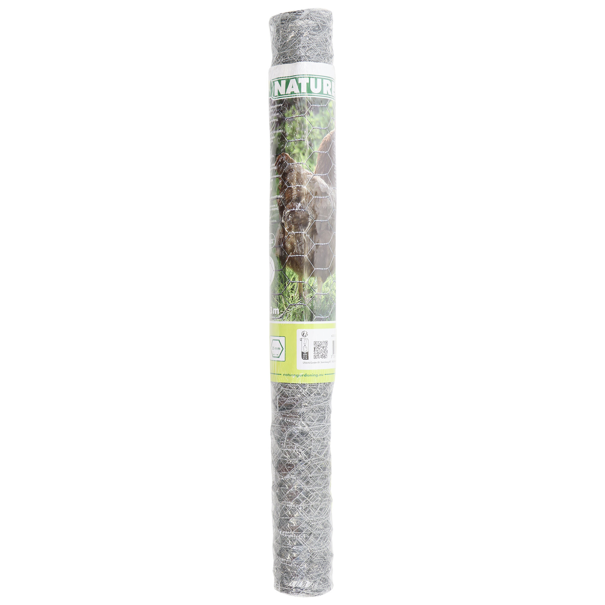 Nature zeshoekig verzinkt 25mm - Gaas - 50 cm - 50x300 cm - 300 cm Nature zeshoekig verzinkt 25mm - Gaas - 50 cm - 50x300 cm - 300 cm