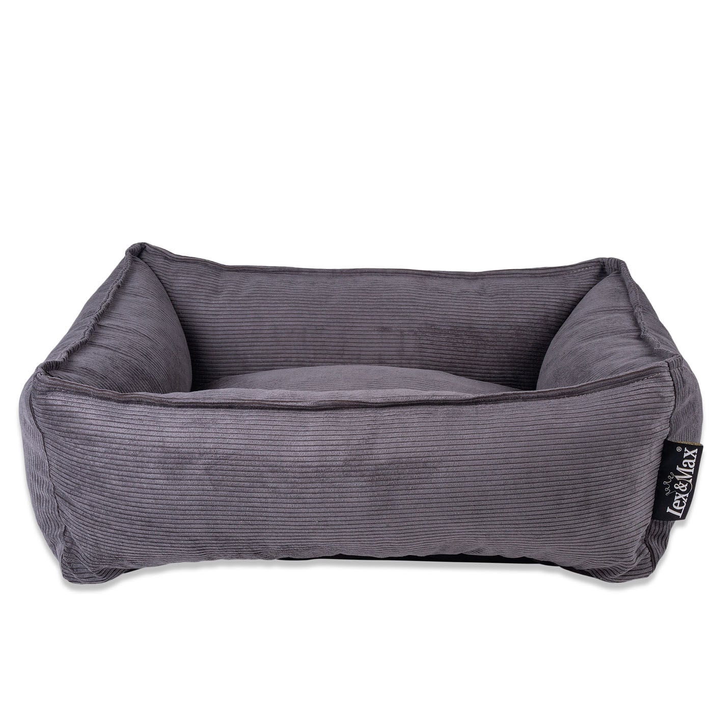 Lex & Max Chicago - Hondenmand - Grijs - XL Lex & Max Chicago - Hondenmand - Grijs - XL