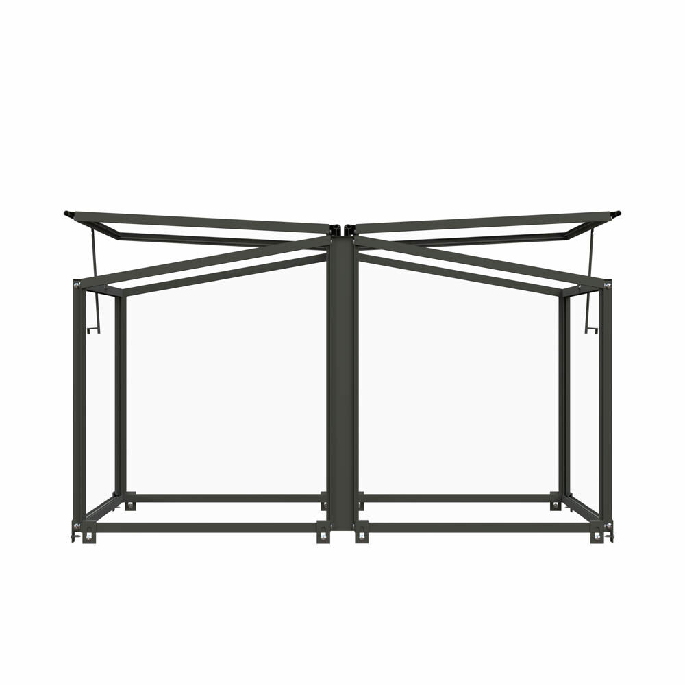 Royal Well Parsly Planter - Broeikas - Groen - 60x80x46 cm - Veiligheidsglas