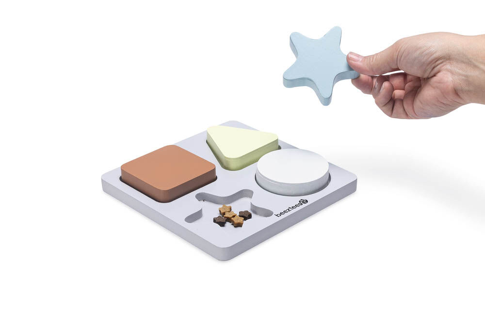 Beeztees Braingame Lot- Puzzel - Puppyspeelgoed - Multi - 2x18x18 cm