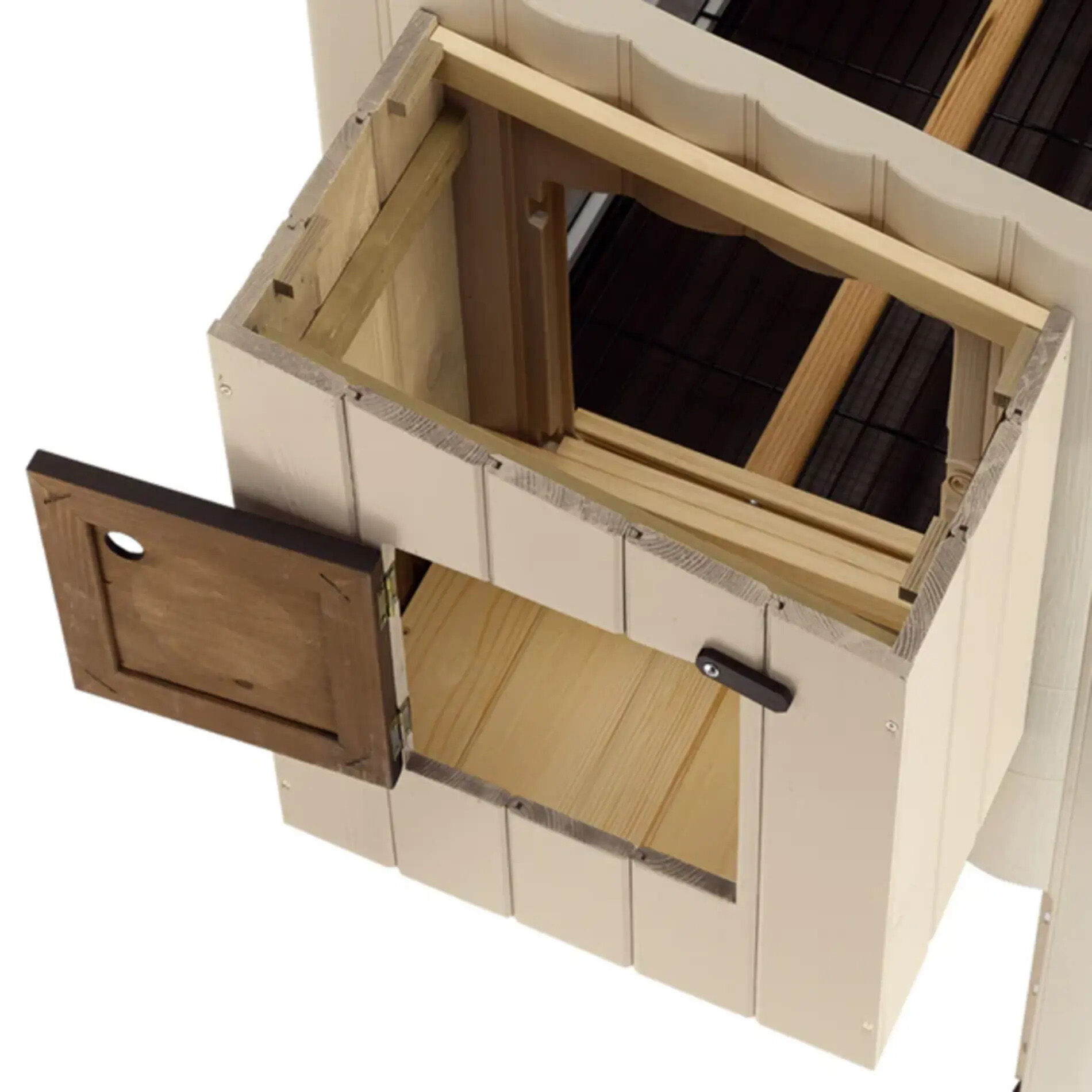 Ferplast Happy Farm 120 - Kippenhok - Beige