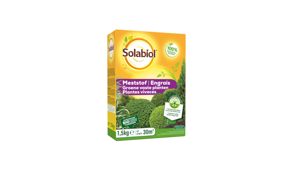 Solabiol Meststof Groene vaste planten - Siertuinmeststof