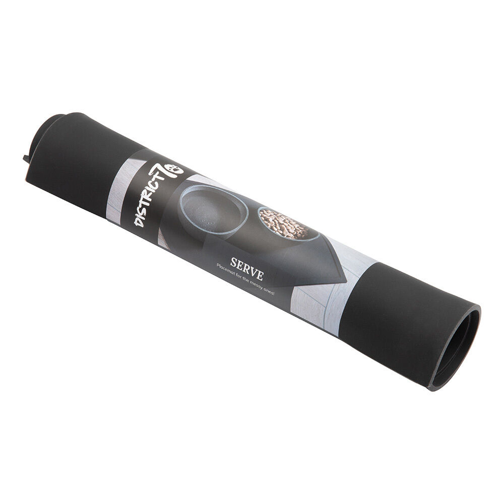 District 70 Serve Siliconen - Placemat - Antraciet