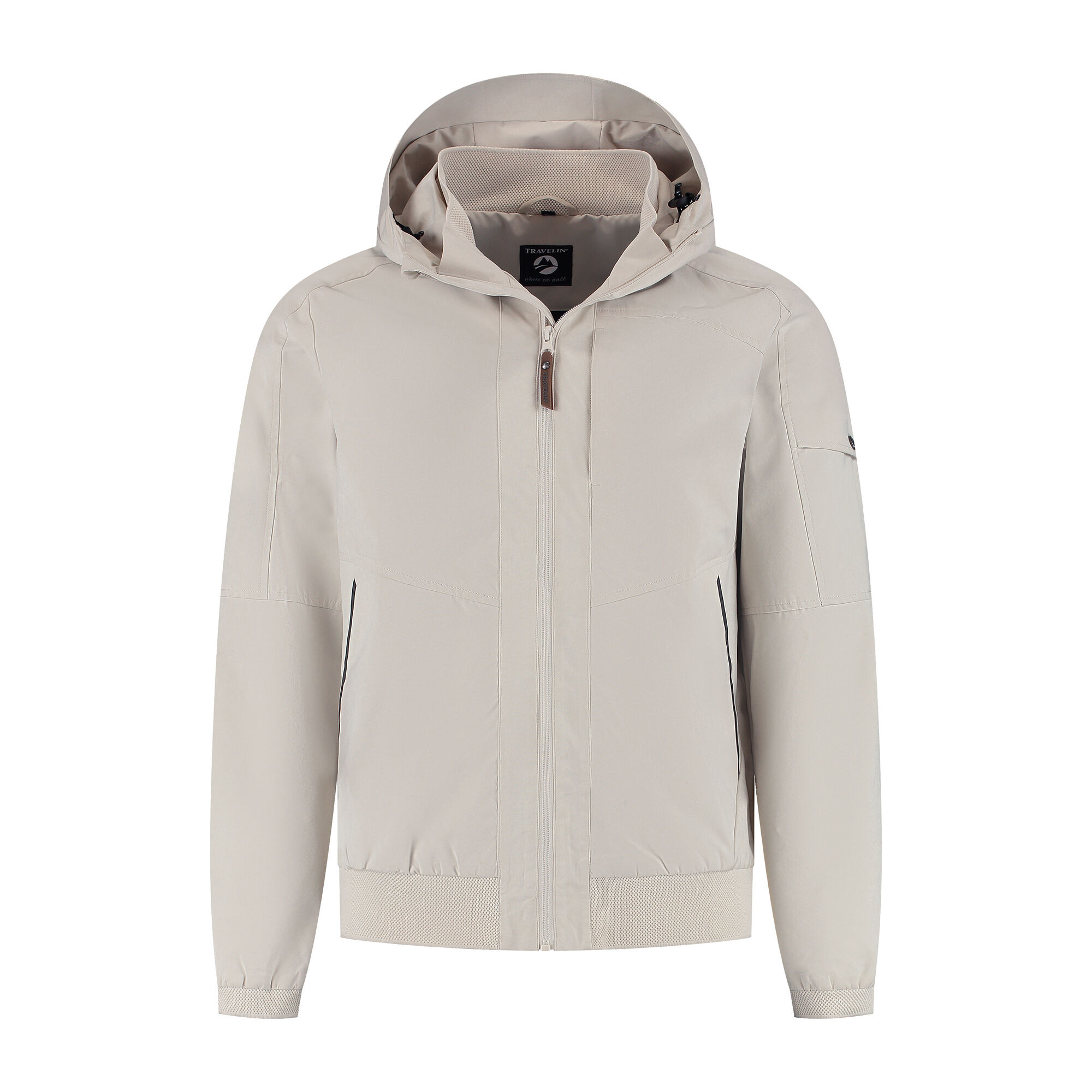 Travelin Helde - Jas - Zand - M Travelin Helde - Jas - Zand - M