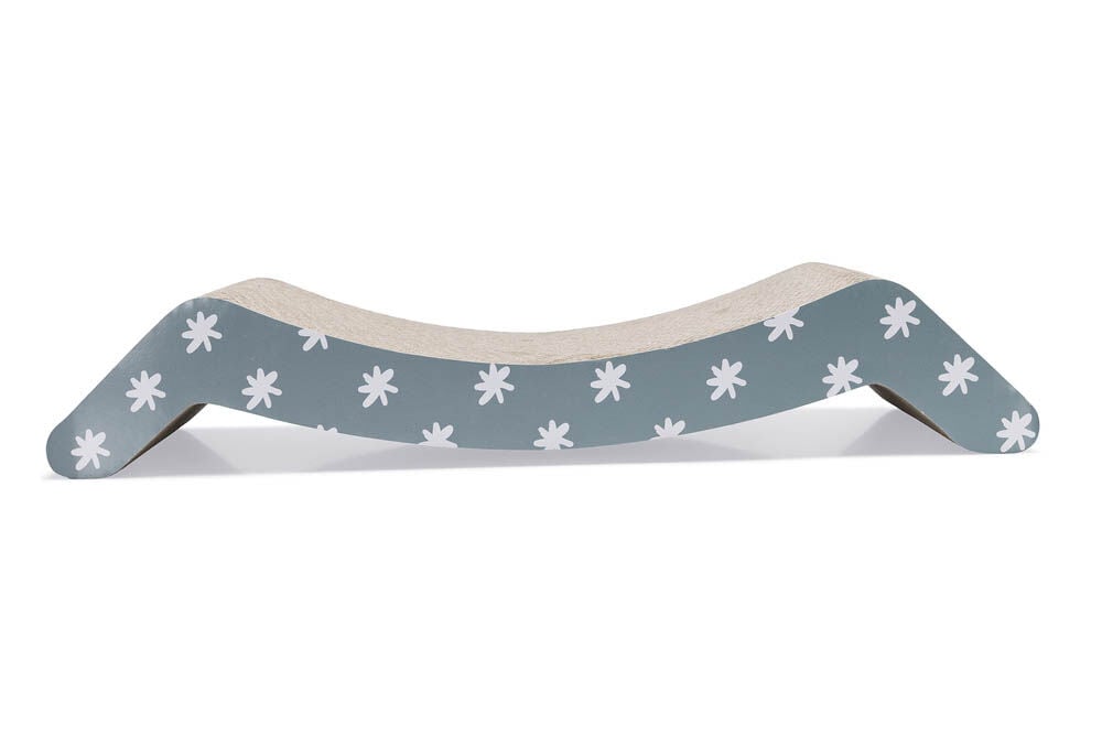 Beeztees Star - Krabplank - Blauw - 1x44.5x1 cm