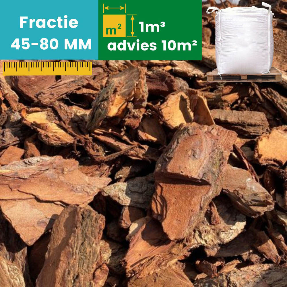 Bigbag - Franse Boomschors - 45-80 mm (1 m³)