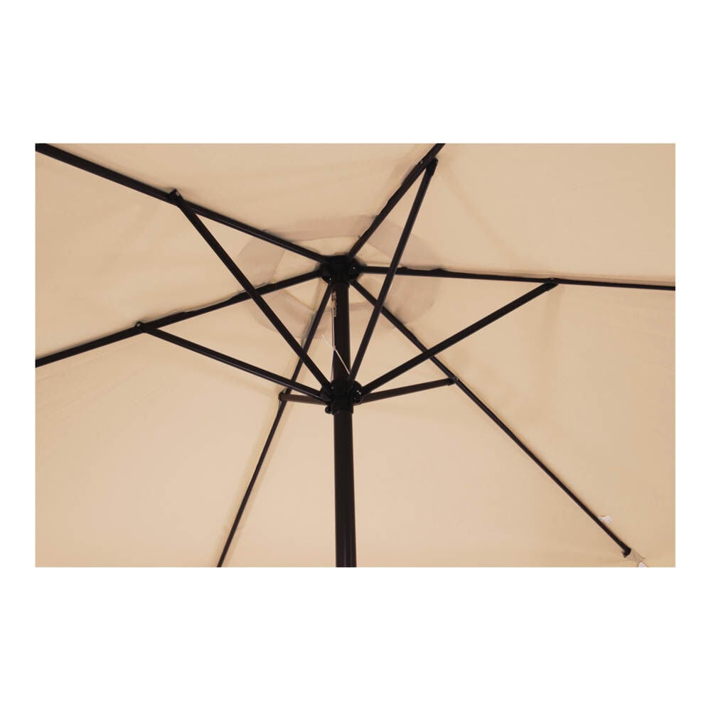 Lesli Living Gemini Stokparasol - Parasol - Ecru - 300 cm