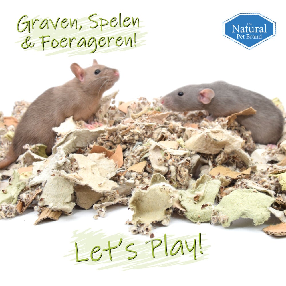 The Natural Pet Brand Cotton N Card - Bodembedekking - 100 Liter