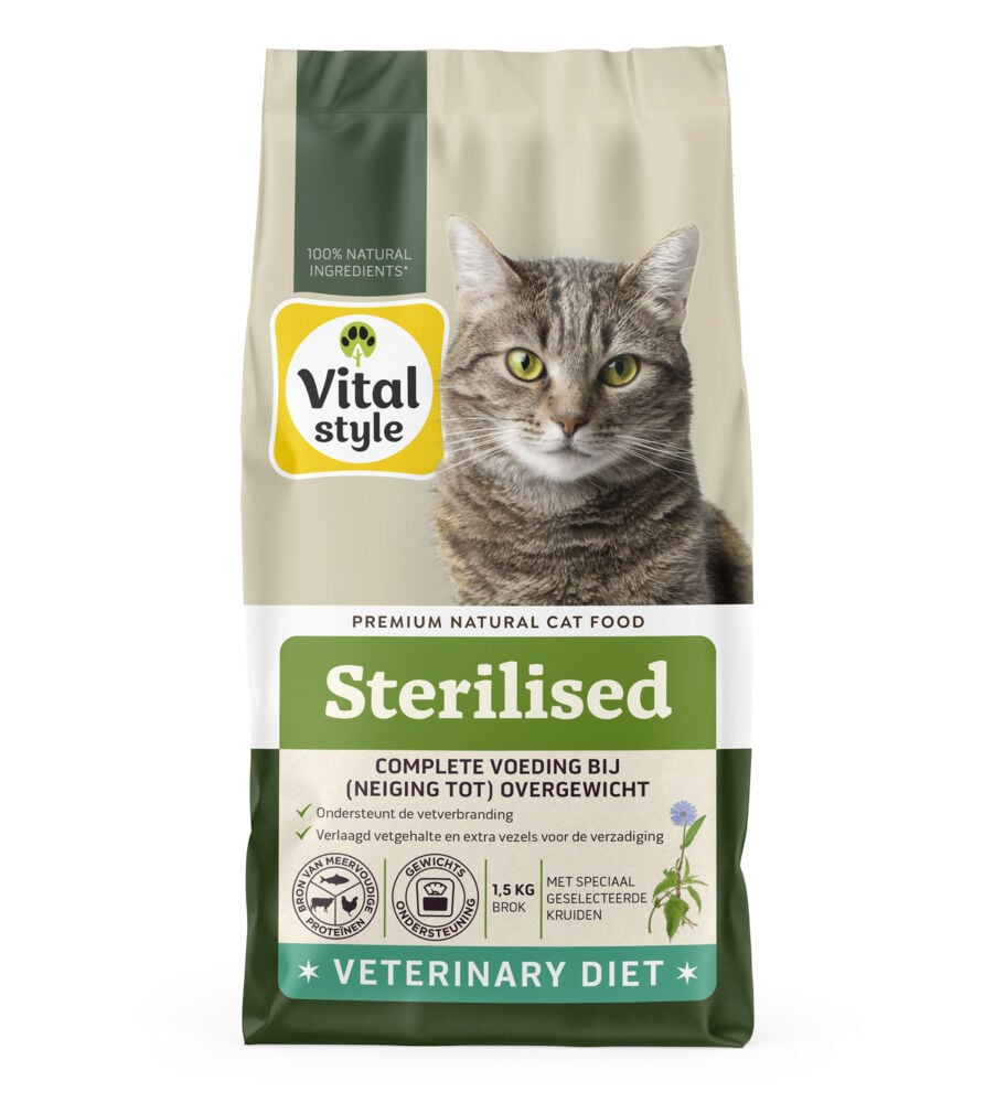 Vitalstyle Sterilised - Kattenvoer Vitalstyle Sterilised - Kattenvoer