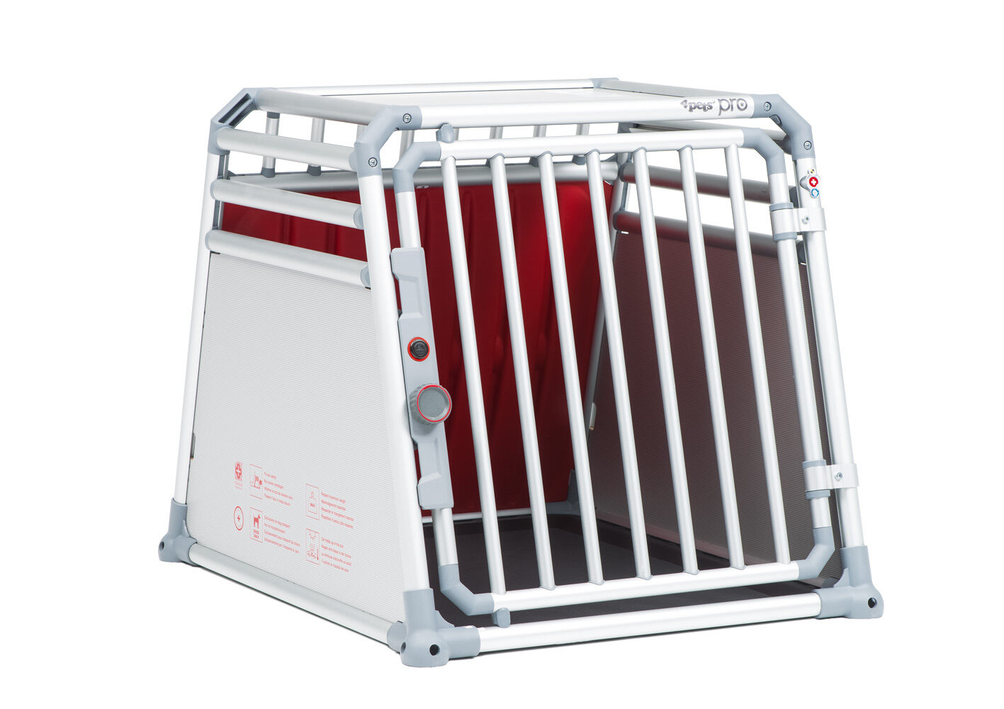4Pets Pro 3 - Autobench Hond - chroom - 66x6868x83.5 cm - M 4Pets Pro 3 - Autobench Hond - chroom - 66x6868x83.5 cm - M