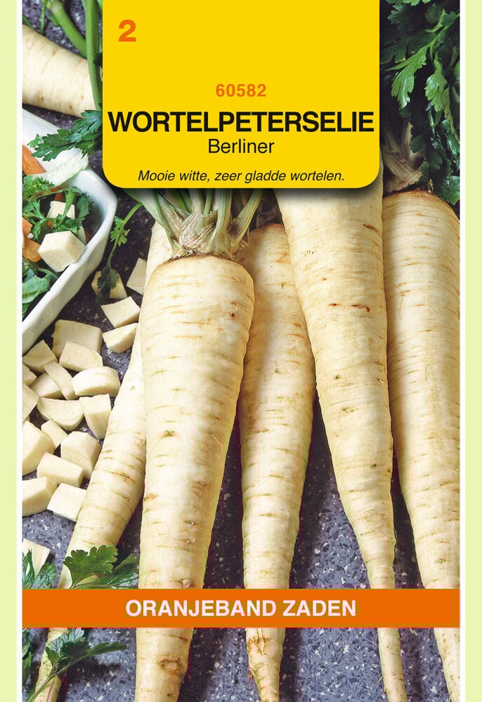 Oranjeband zaden Wortelpeterselie Berliner - Groentezaden