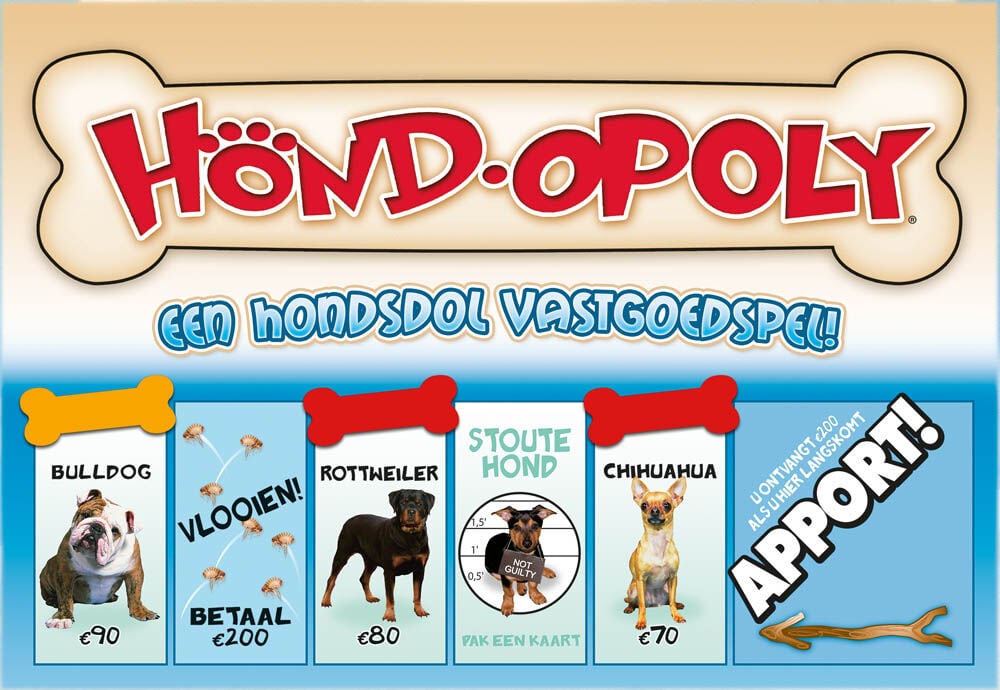 Late For The Sky Hond Opoly - Bordspel Late For The Sky Hond Opoly - Bordspel