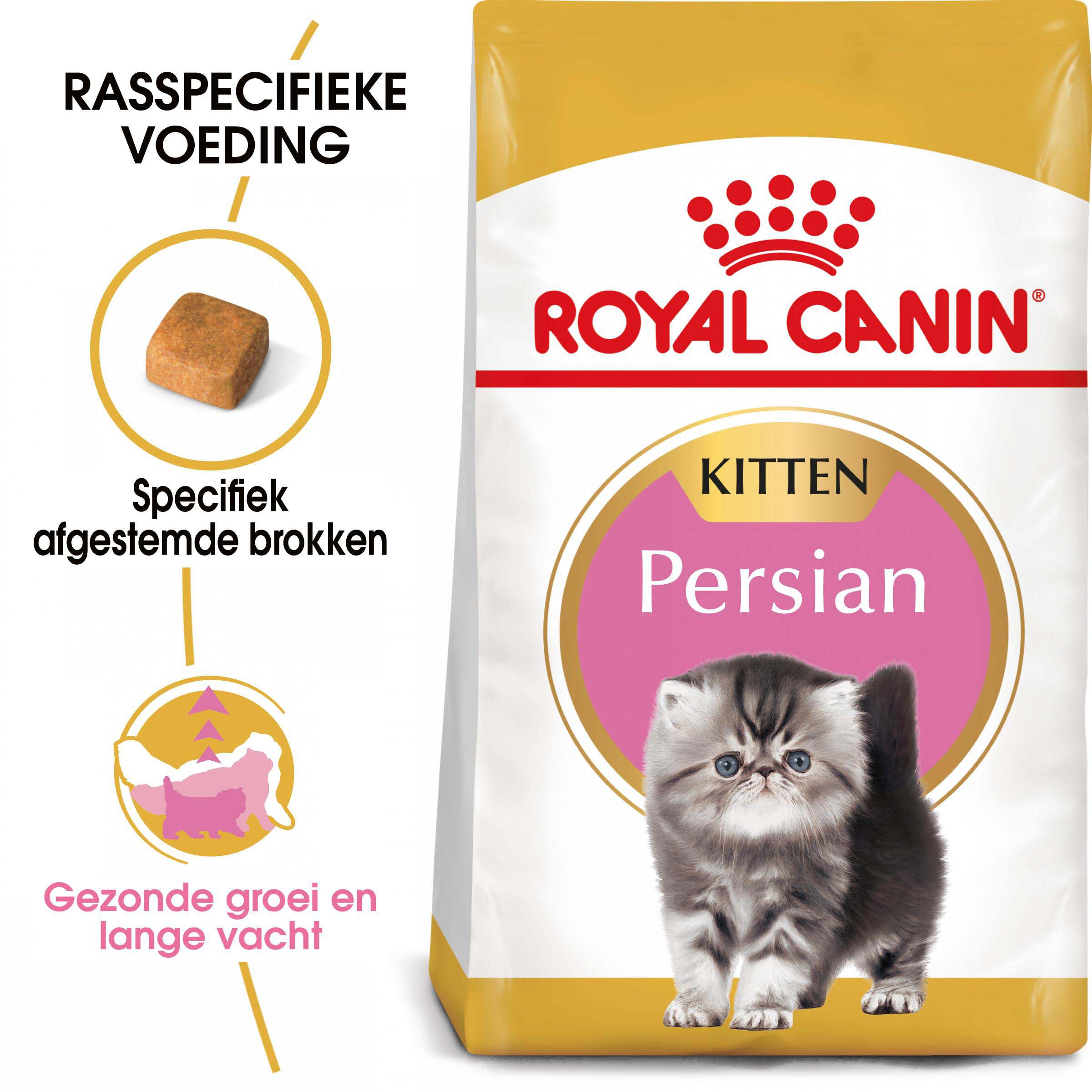 Royal Canin Persian Kitten - Kattenvoer - 0.4 Kilogram - Gevogelte