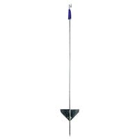 Gallagher - Metalen paal met Topisolator - 16 cm - 10 Stuks - Grijs - 111 cm - 88 cm