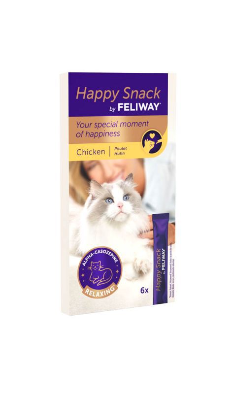 FELIWAY Happy Snack Relaxing - Kattensnack - 90 Gram - kip