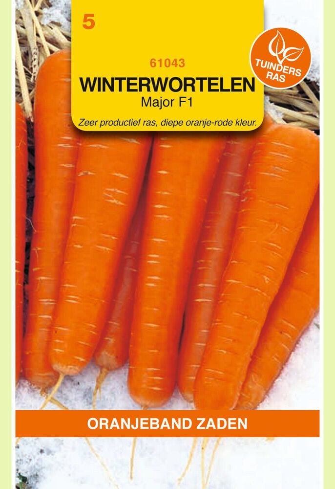 Oranjeband zaden Winterwortelen Elegance F1 - Groentezaden