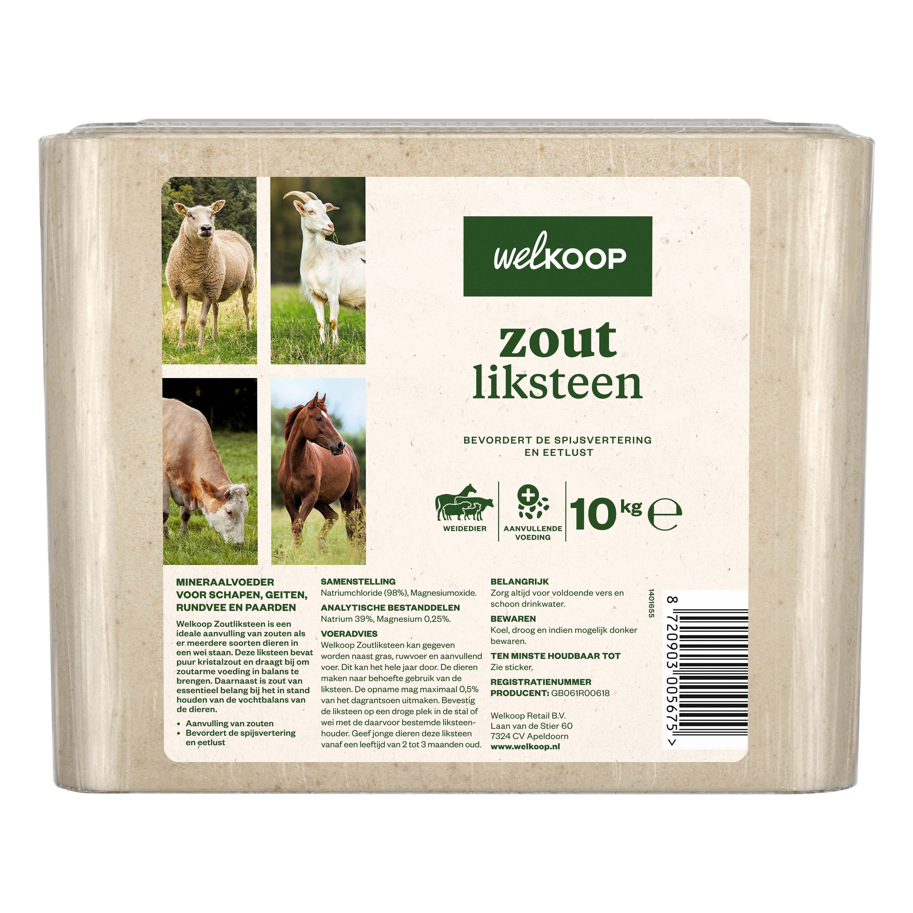 Welkoop - Zoutliksteen Weidedieren