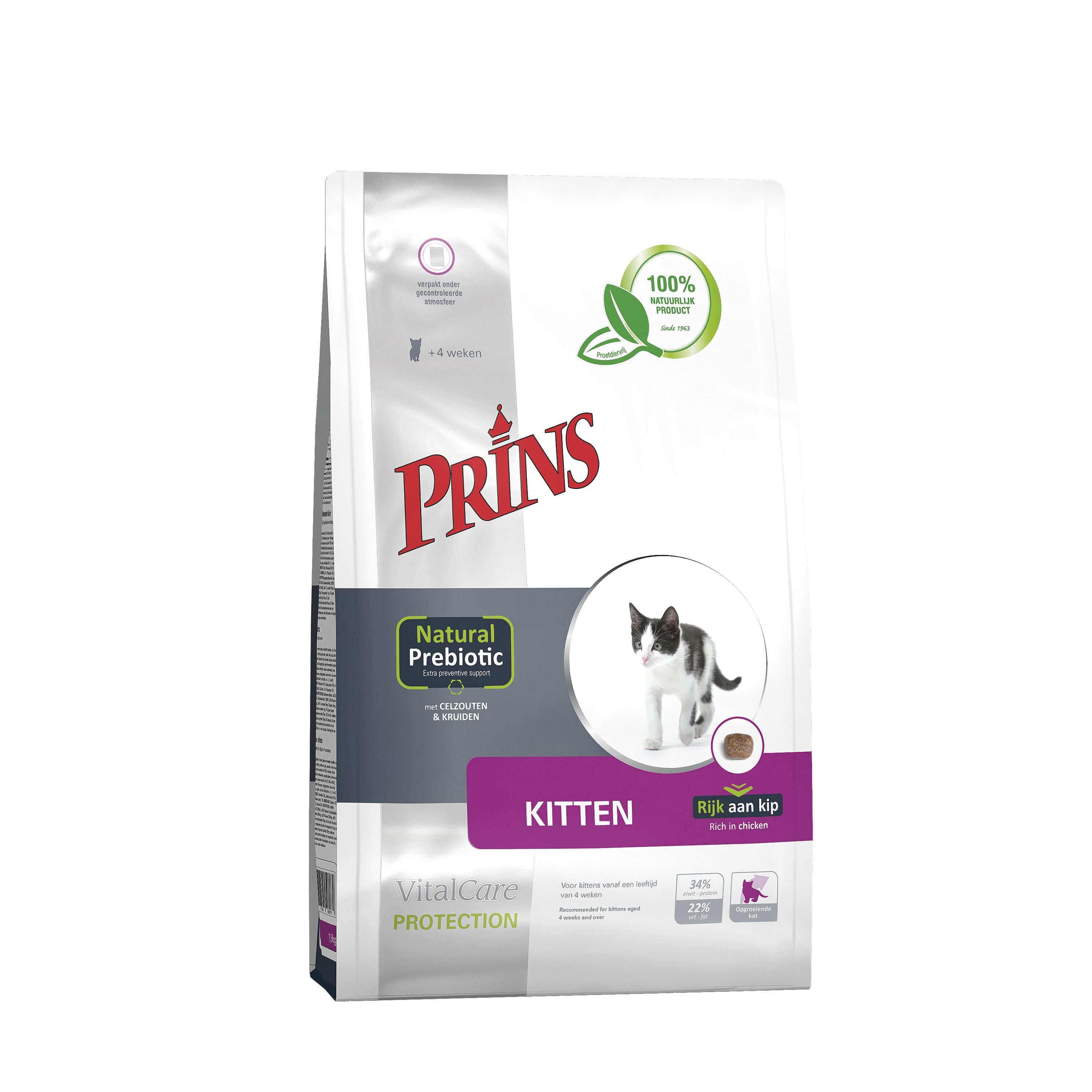 Prins VC Protect Kitten - Kittenvoer - 5 Kilogram Prins VC Protect Kitten - Kittenvoer - 5 Kilogram
