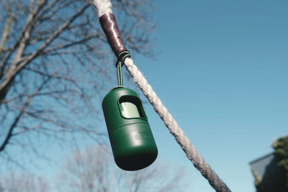 Beco Recycled Plastic Poepzakjeshouder - Poepzakjes & accessoires - Groen