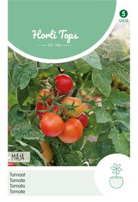 Hortitops Tomaten Solanum lycopersicum L. (syn L. esculentum) Maja -Balkontomaat Amateur Variety - Groentezaden