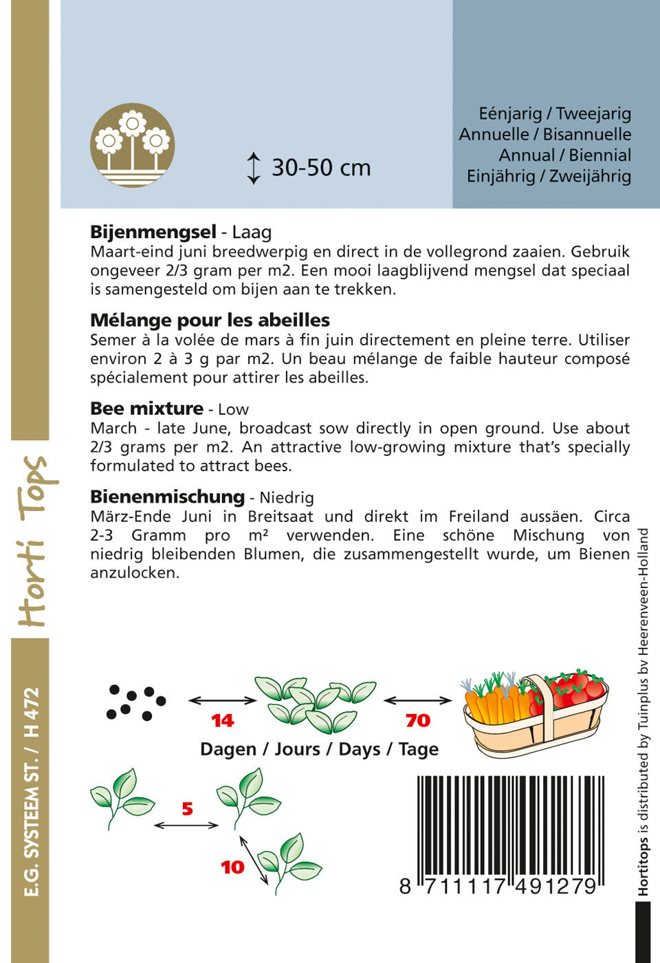 Hortitops Bijen mengsel - Bloemzaden