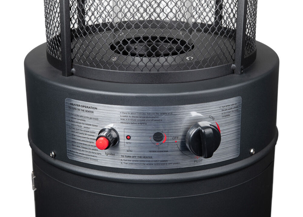 Eurom Round 11000 - Flame-Heater - Zwart - 11000 W