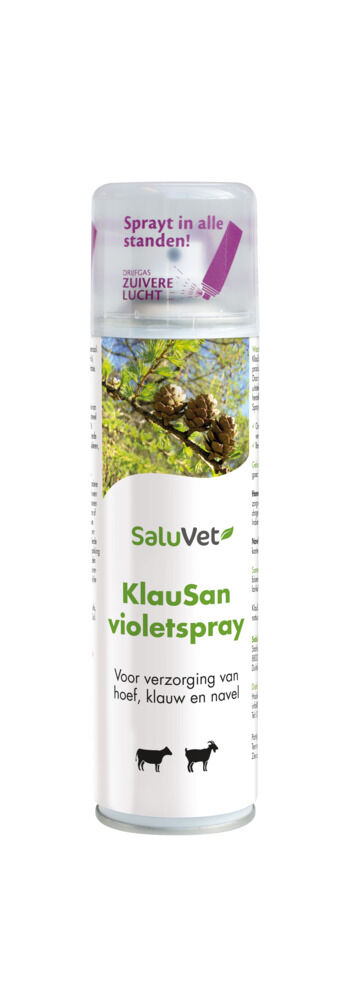Saluvet Klausan Violetspray - Hoef- en klauwverzorging - 500 Milliliter