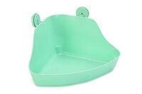 Beeztees Rodet - Hoektoilet - Mint - 14.5x26.5x26.5 cm