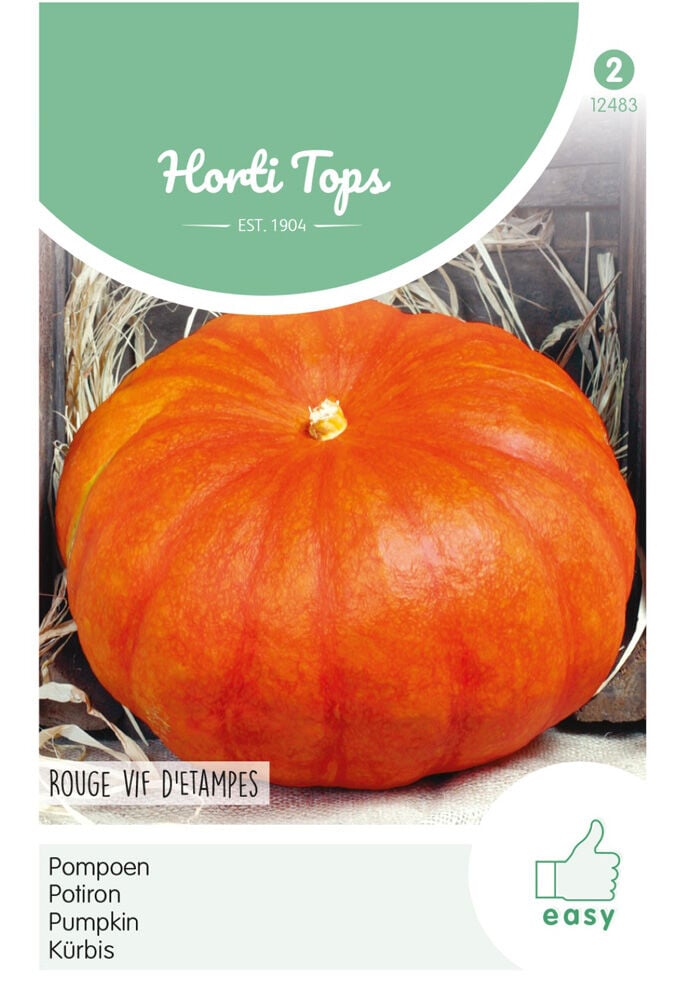 Hortitops Pompoenen Cucurbita Maxima - Groentezaden Hortitops Pompoenen Cucurbita Maxima - Groentezaden